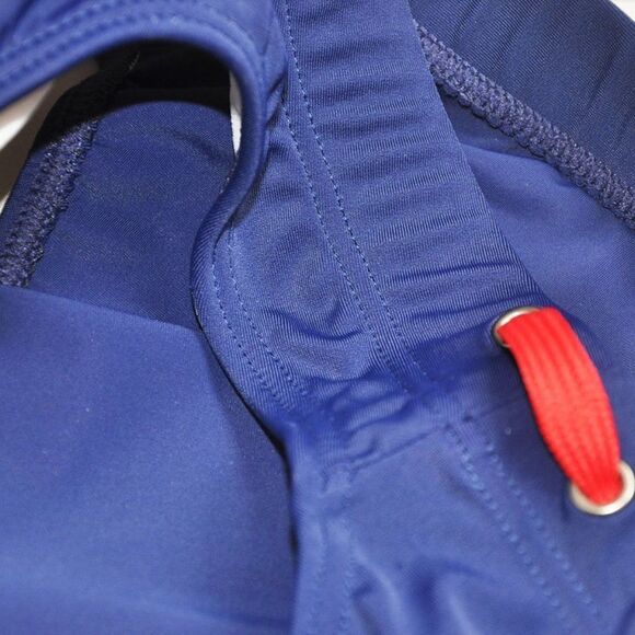 Men's micro beach bikini low rise swim briefs swimwear navy blue speedo size S - Picture 6 of 6